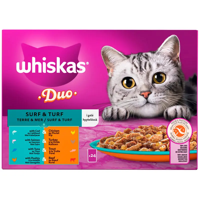 Adult Gelé, menuboks Tasty Duo surf & turf 24x85 g - Image 2