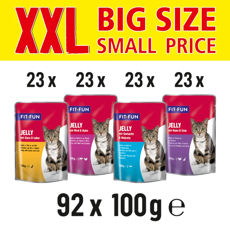 Adult Jelly, menuboks 4 varianter 92x100 g - Image 2