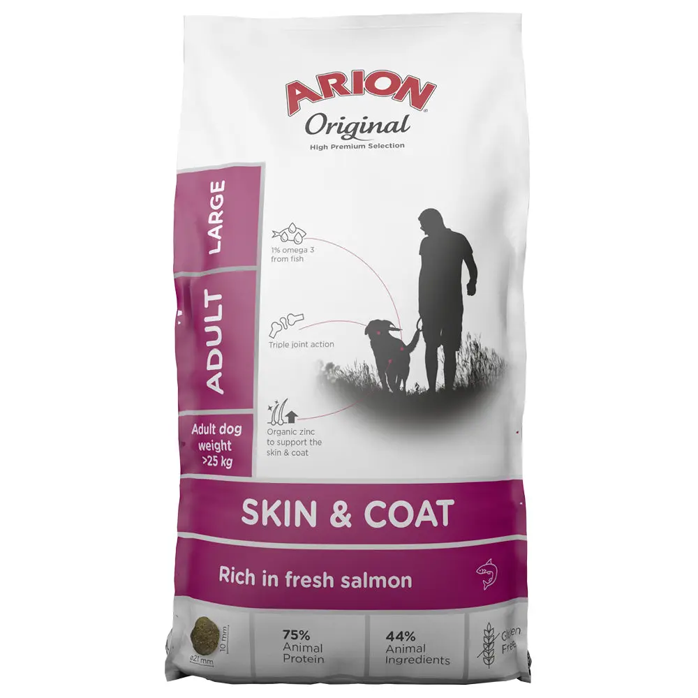 Adult Original Skin & Coat Large fisk 12 kg
