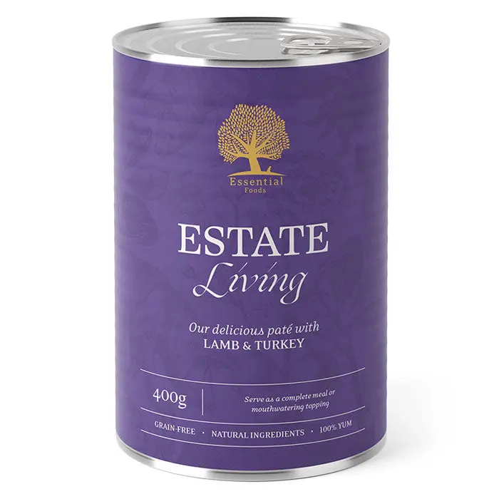 Adult Paté Estate Living lam og kalkun 400 g