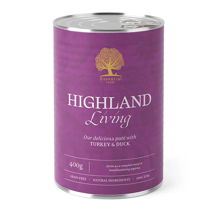 Adult Paté Highland Living kalkun og and 400 g