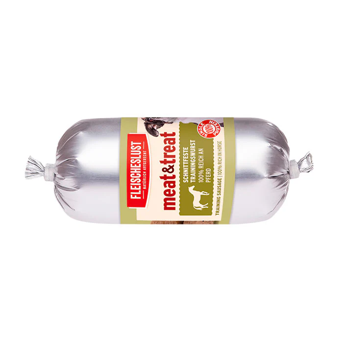 Adult patepølse hest 200 g
