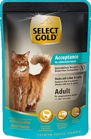 Adult Sensitive Acceptance pouch laks & kylling 85 g