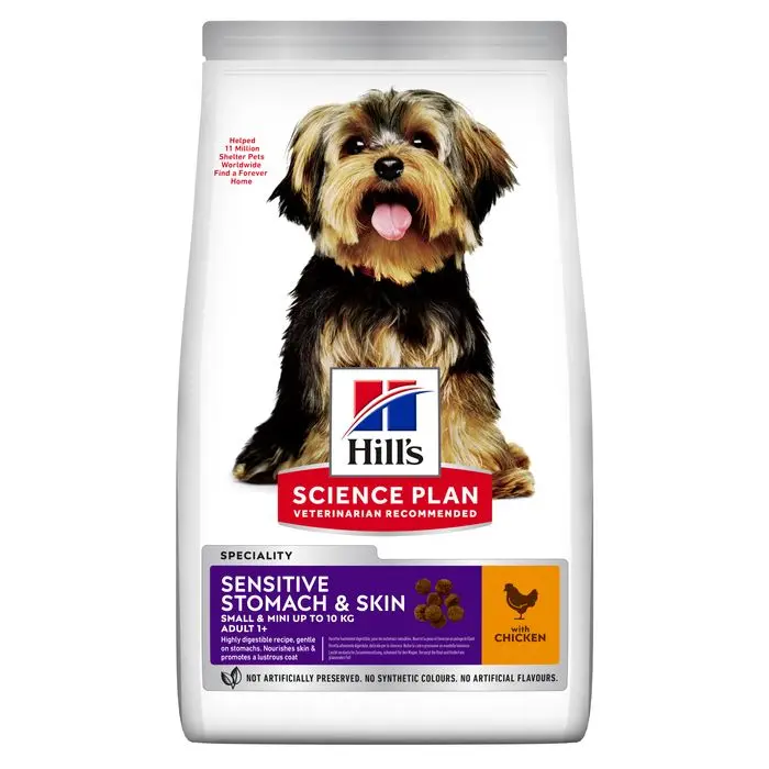 Adult Small&Mini sen. Stomach&skin kylling 6 kg