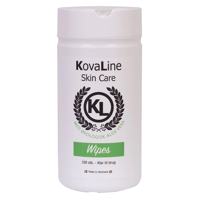 Aloe wipes Ready to use 100 stk