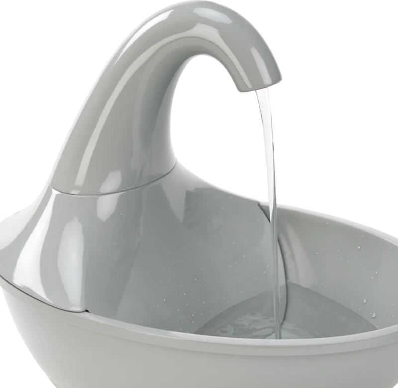 Drikkefontæne Wave 1,8 l grå