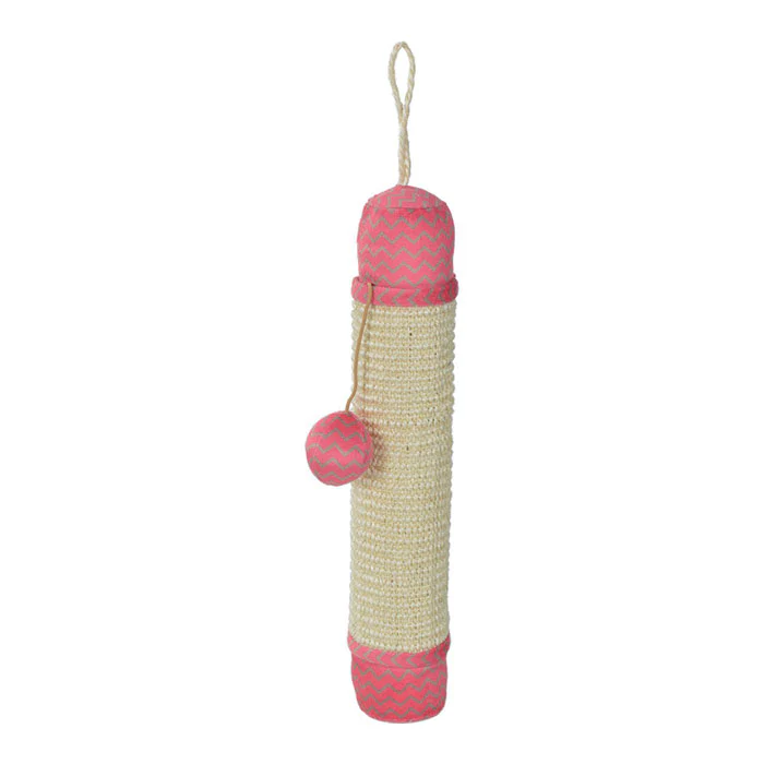 Kradserulle Ivory38 x ø7 cm ass pink/grøn - Image 4