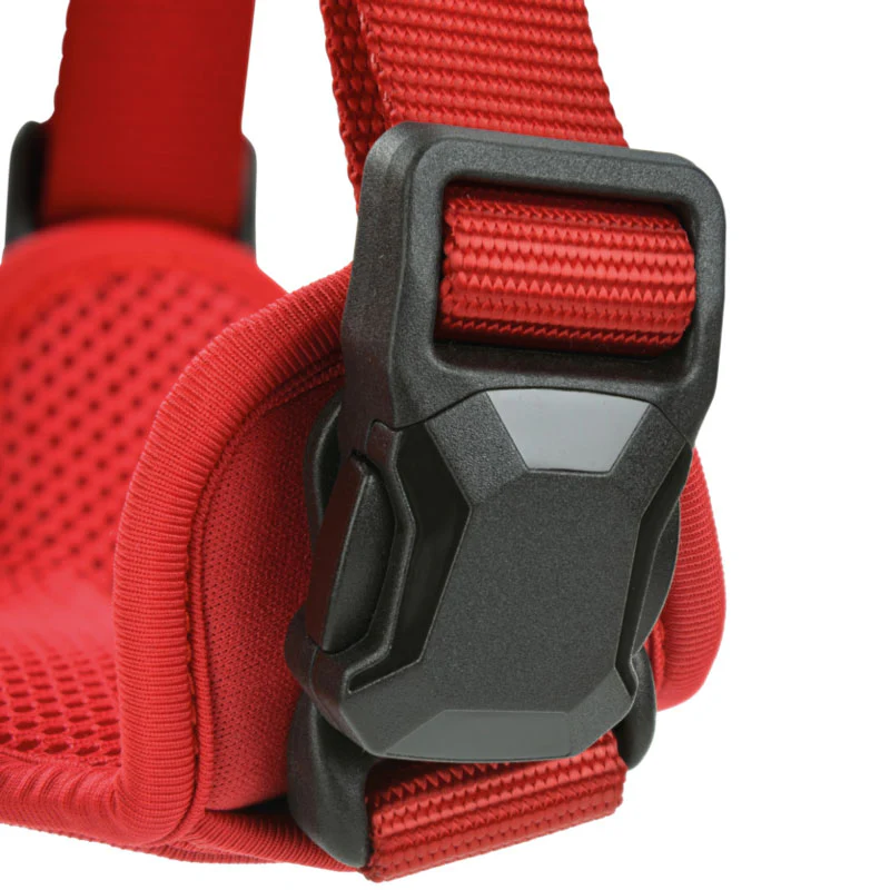 Nylon H-sele m/magnetlukning S rød - Image 2