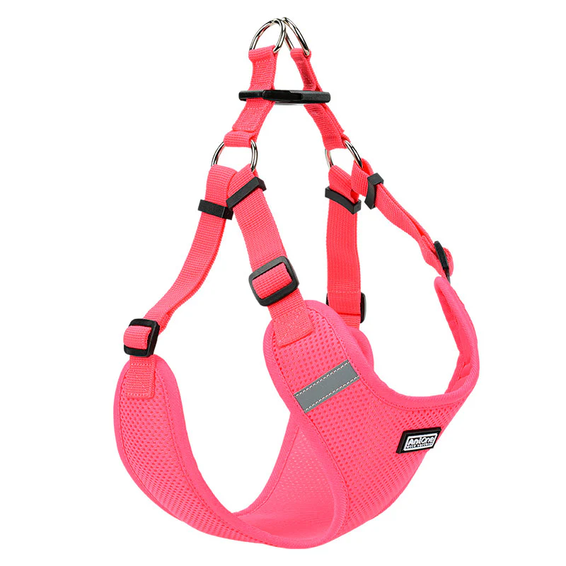 Nylonsele mesh 54-78 cm pink