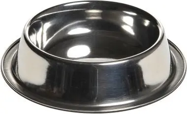 Rustfriskål flad med antislip 200 ml