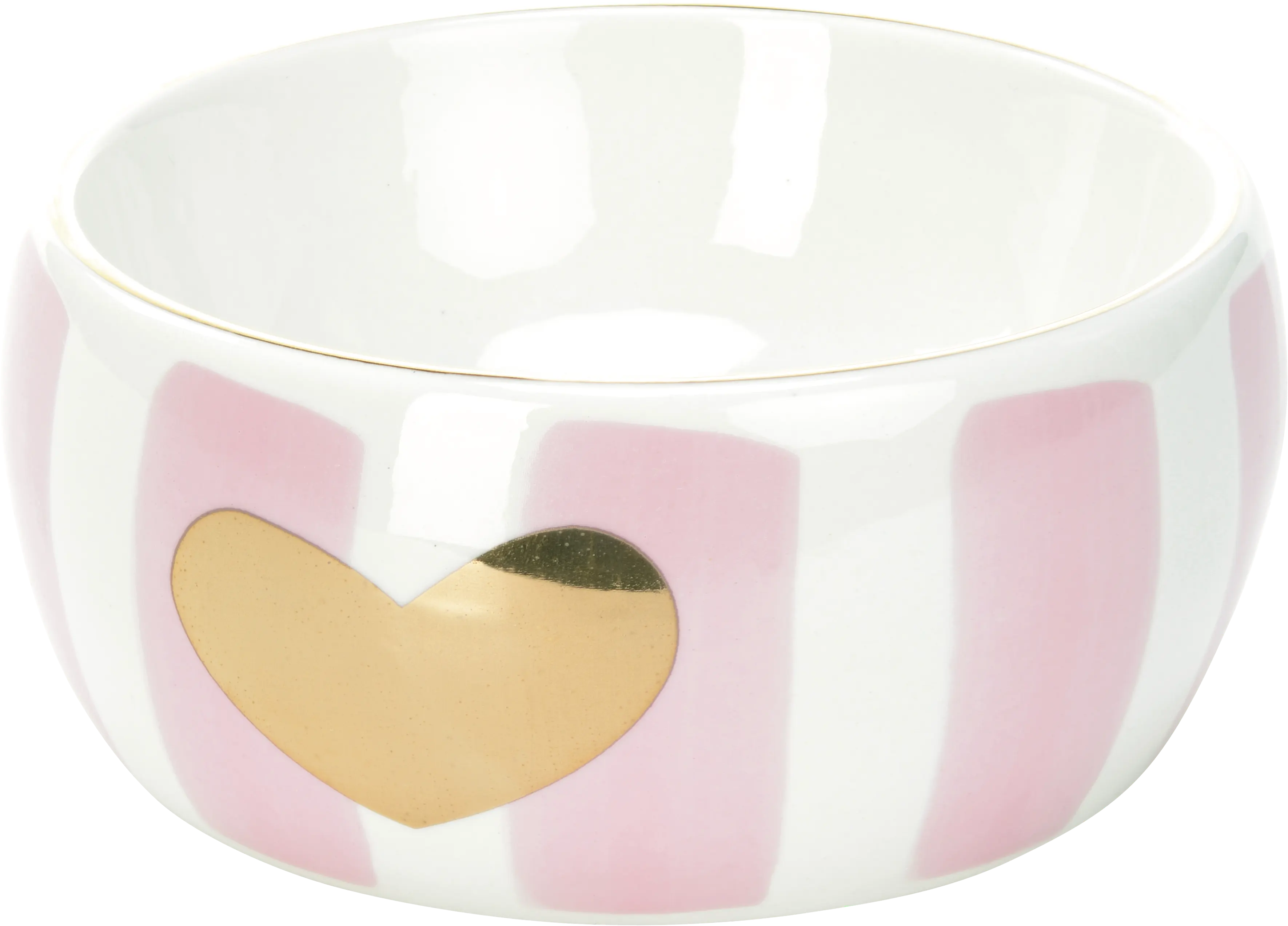Skål hjerteformet Pink, 180 ml
