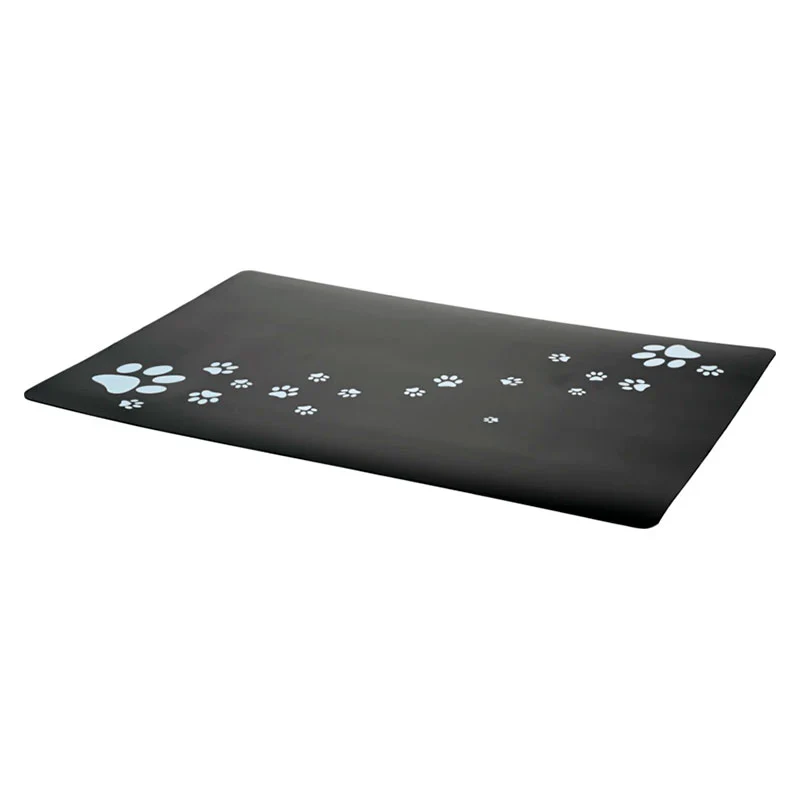 Underlag til skål Paws 60x40 cm sort