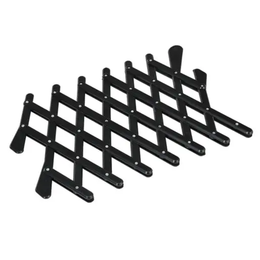 Ventilation gitter Fresh Air S 10-60x24-16 cm sort
