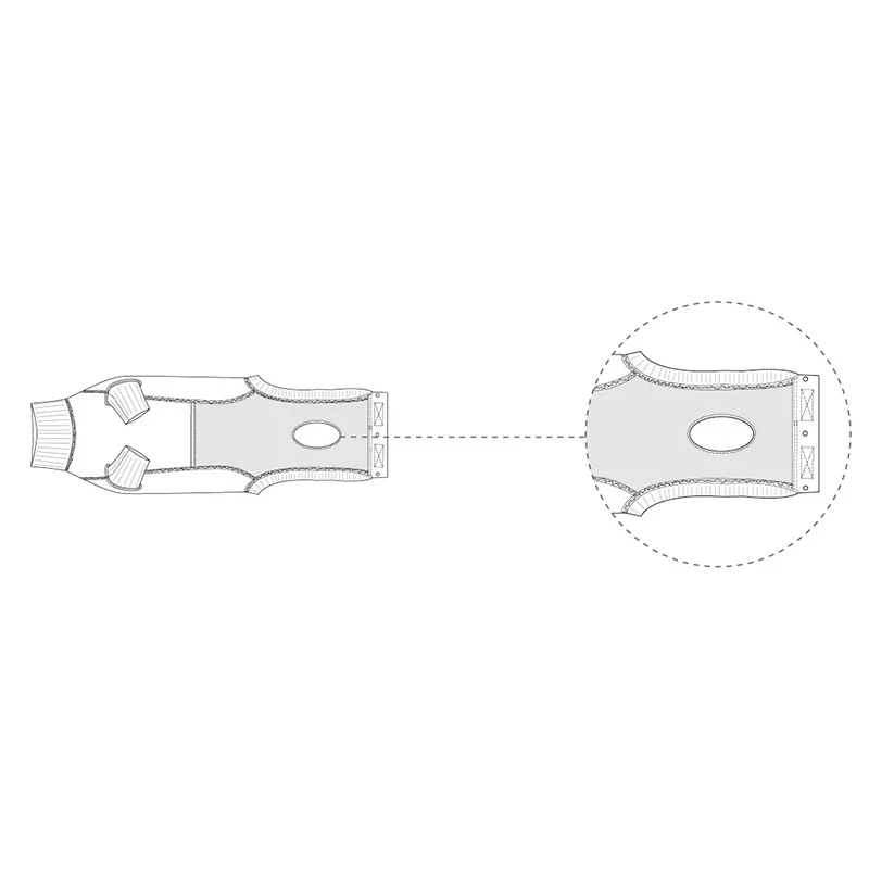 Body Suit EasyGO S 43,5 cm grå/sort - Image 4