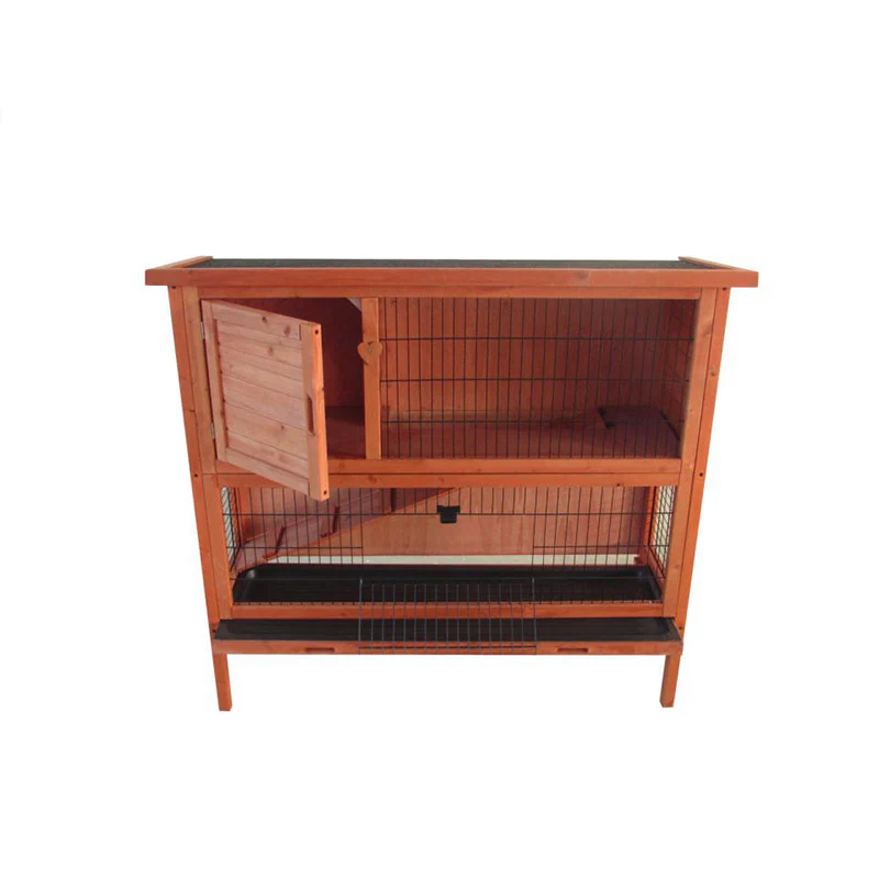 Kaninbur udendørs 124x50x113 cm - Image 2