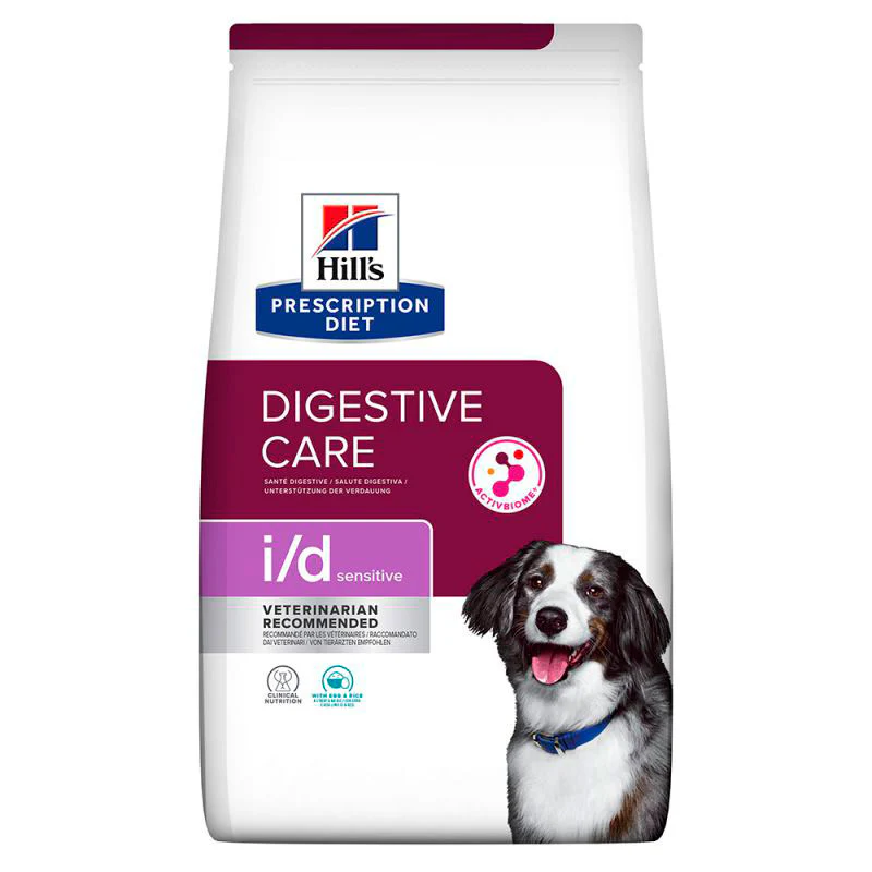 Diætetisk foder i/d Sensitive Digestive Care med æg/ris 12kg