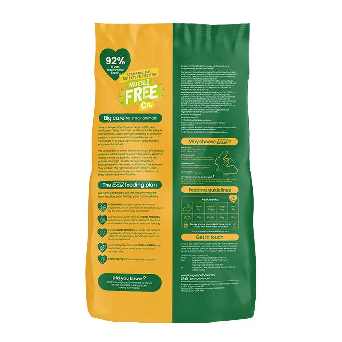 Excel kanin adult oregano 1,5 kg - Image 2
