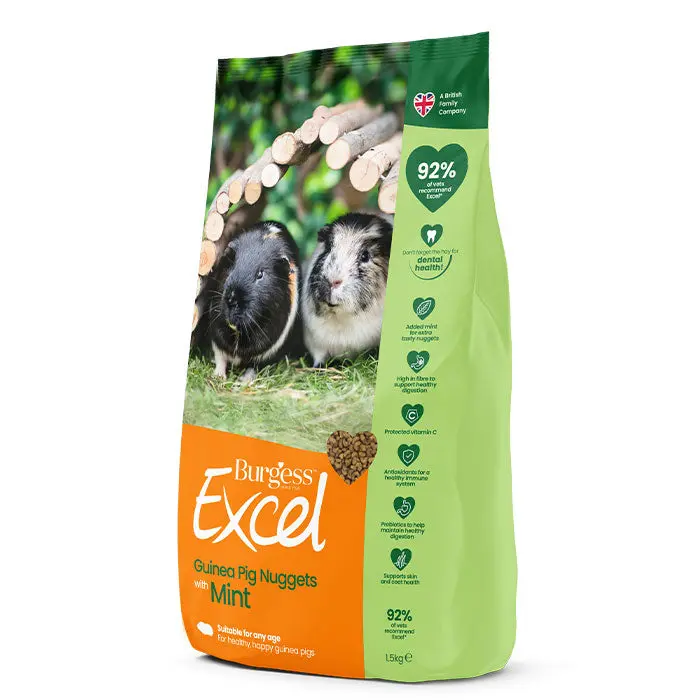 Excel marsvin mint 1,5 kg - Image 2