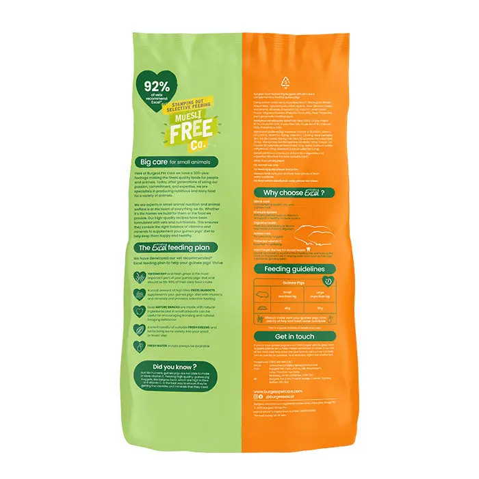 Excel marsvin mint 1,5 kg - Image 3