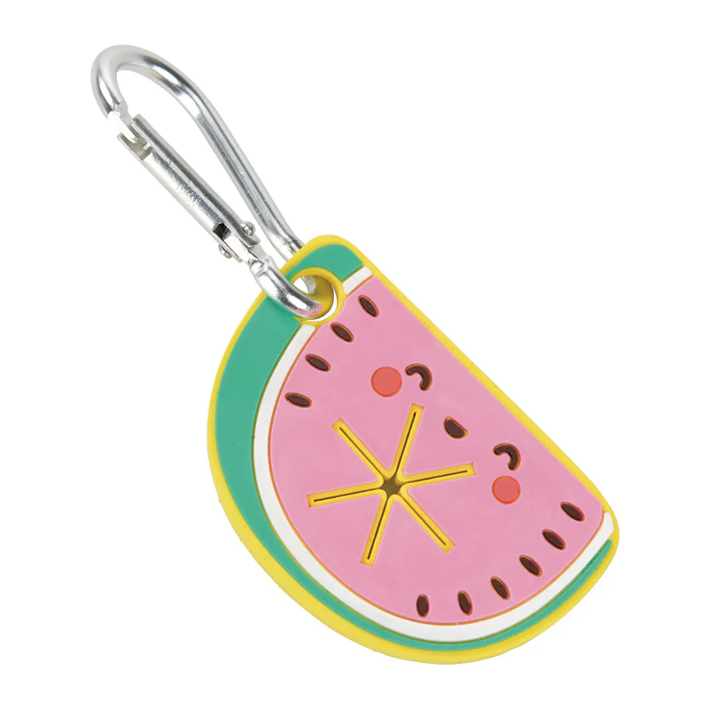 Hundeposeholder melon m/karabinhage