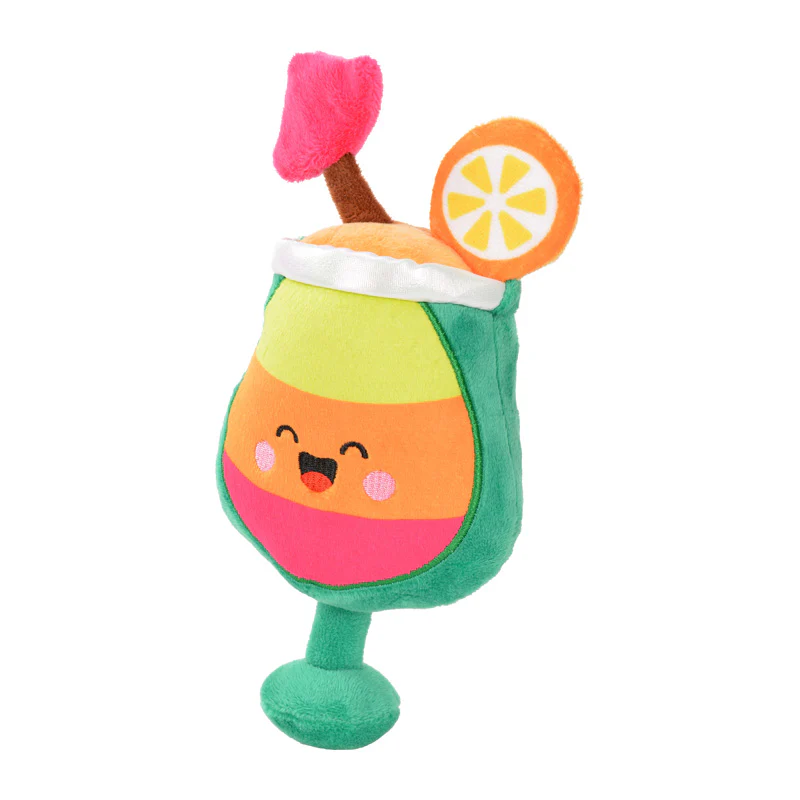 Plyslegetøj cocktails m/lyd 22x9 cm - ass. varianter - Image 2