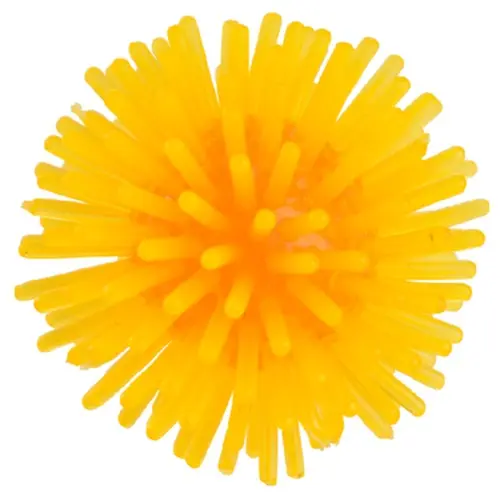 Kattelegetøj pindsvinebold 4 stk/pk 5 cm ass farve - Image 2