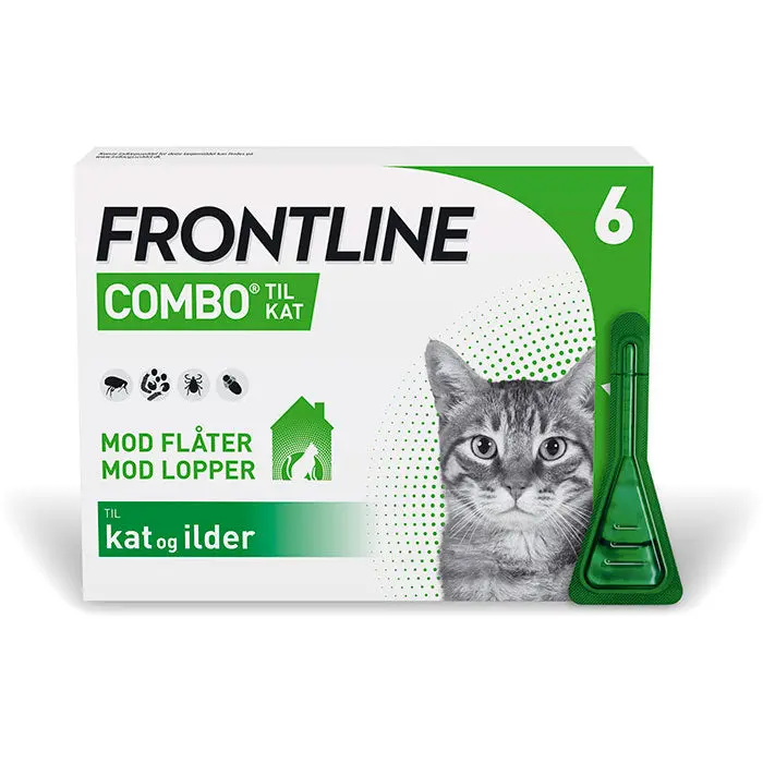 FRONTLINE Flåt- & Loppemiddel Combo Vet kat 1 kg+ - 6x0,5 ml - Image 2