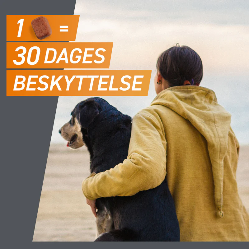 Flåt- & loppemiddel tyggetabletter hund 10-25 kg - 3 stk/pk - Image 3