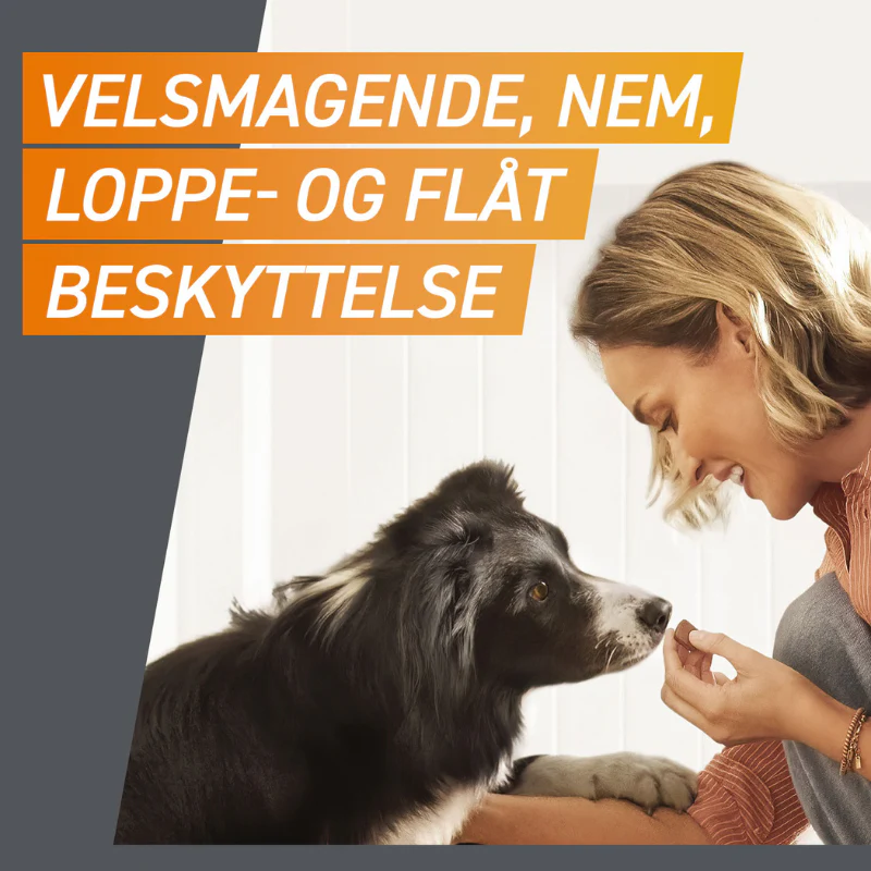 Flåt- & loppemiddel tyggetabletter hund 2-4 kg - 3 stk/pk - Image 2