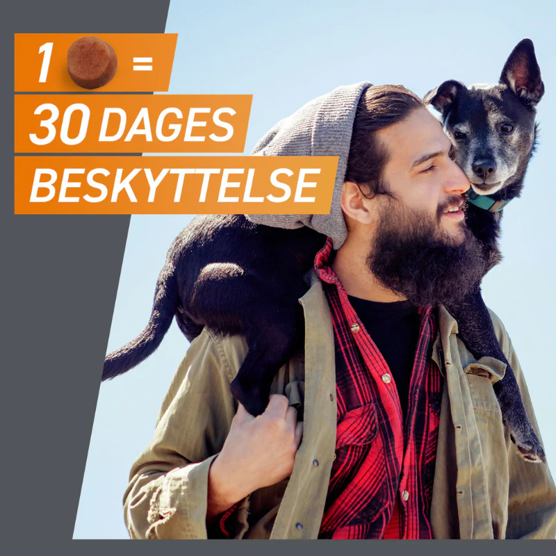 Flåt- & loppemiddel tyggetabletter hund 2-4 kg - 3 stk/pk - Image 3