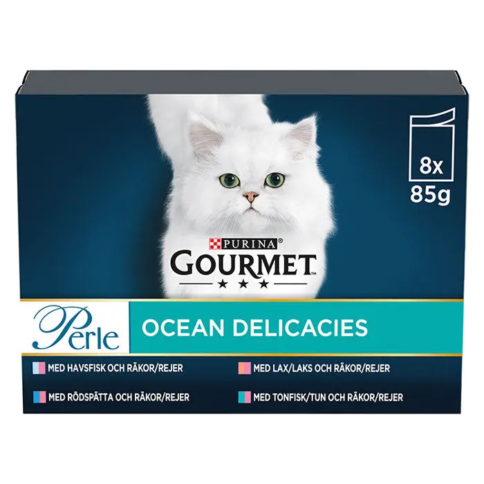 Adult menuboks, pouch hav delikatesser 8x85 g