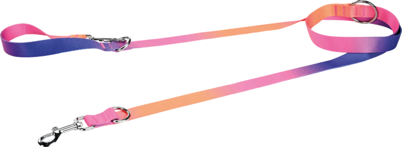 Halsbånd + line sæt flerfarvet - Image 3