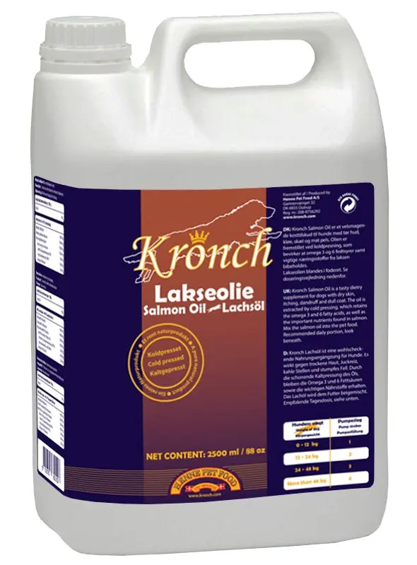 Kronch Lakseolie 2500 ml