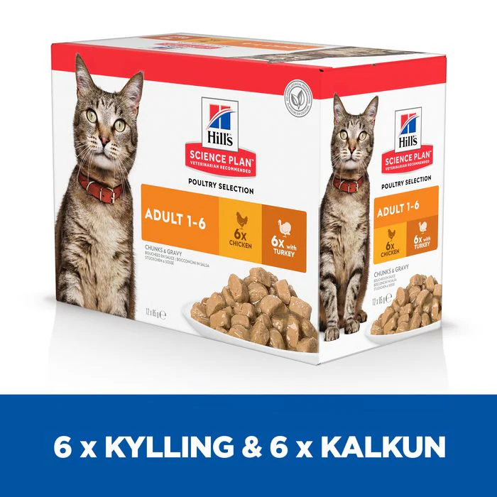 Adult Optimal Care, menu pou kylling & kalkun 12x85 g - Image 3