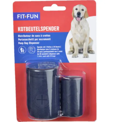 Høm høm poseholder inkl. 2 ruller á 20 stk.