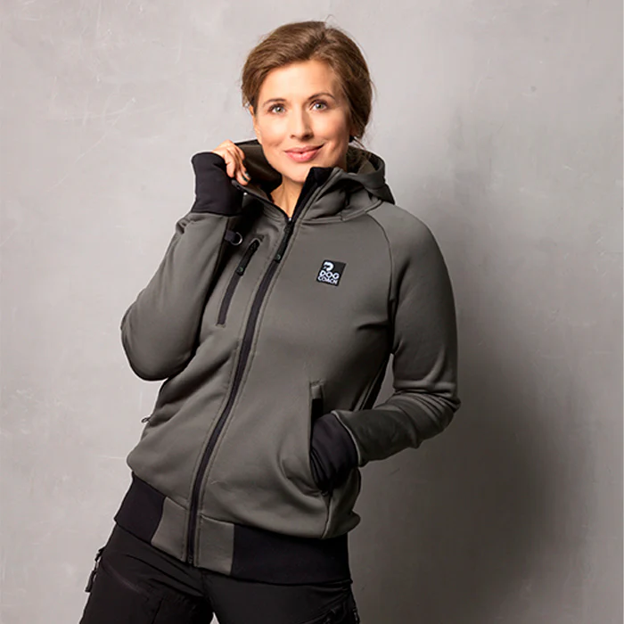 Hundelufter Hoodie Olivengrøn - Image 3