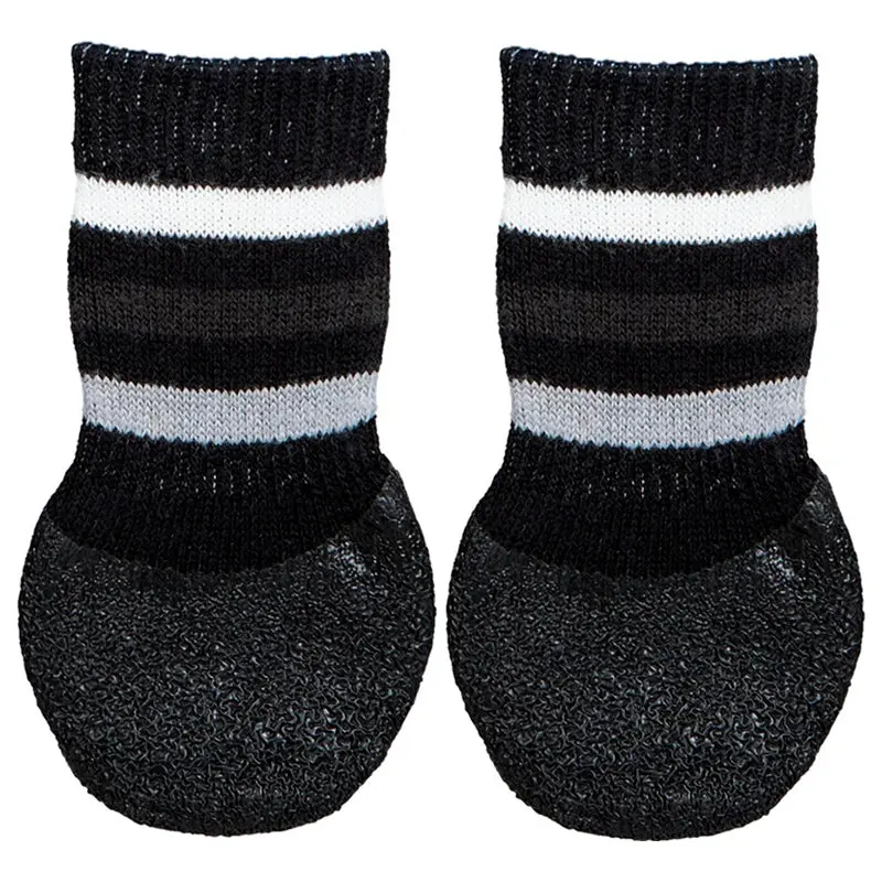 Hundesokker Non-slip M-L 2 stk/pk sort