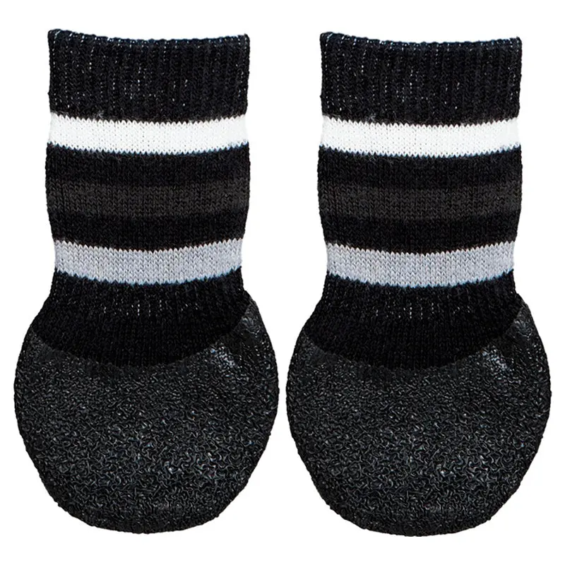 Hundesokker Non-slip S-M 2 stk/pk sort