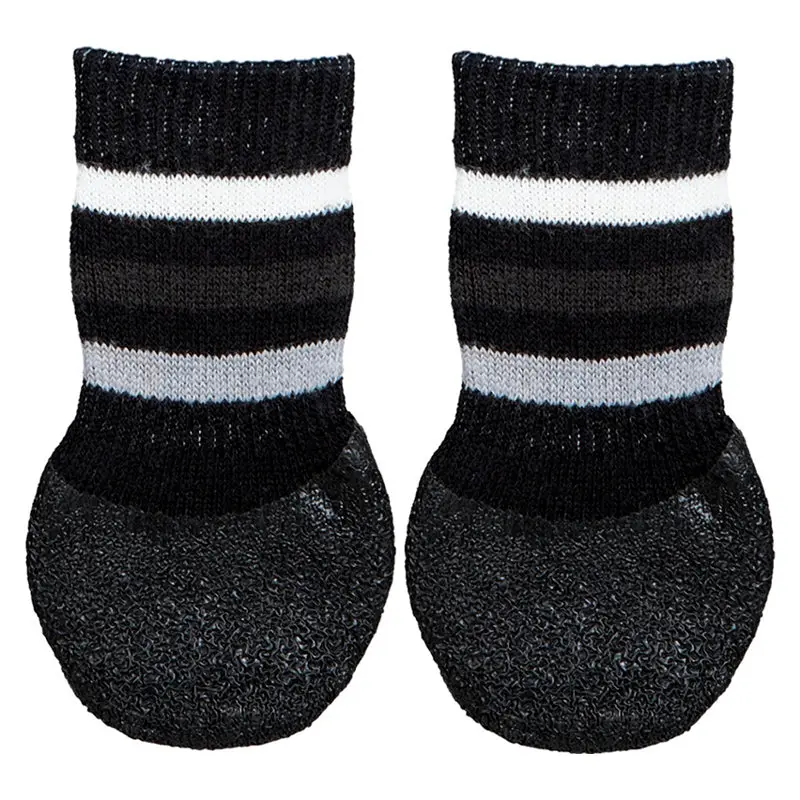Hundesokker Non-slip XL 2 stk/pk sort