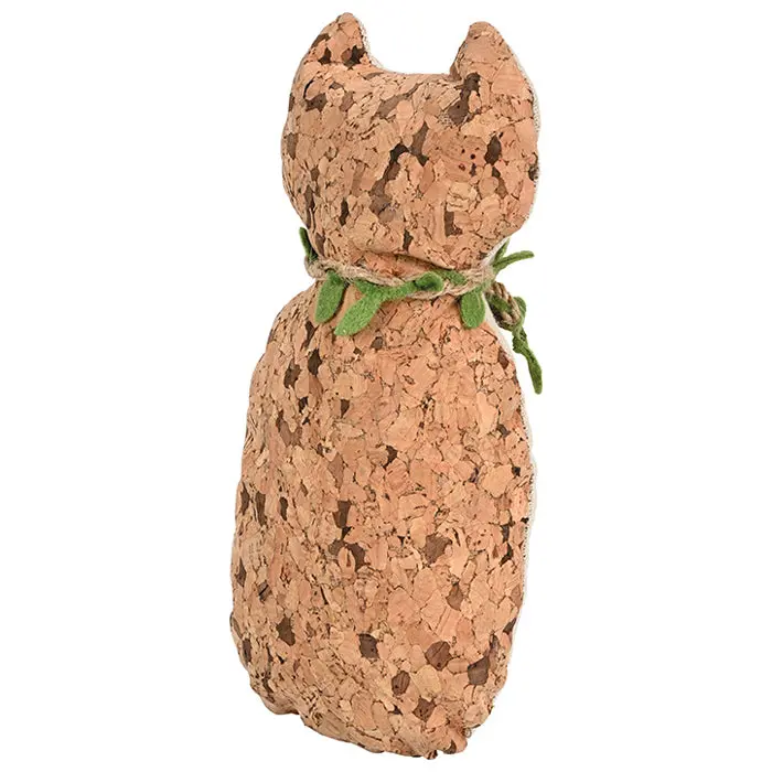 Hyggepude kork fyldbar 18x8x4 cm