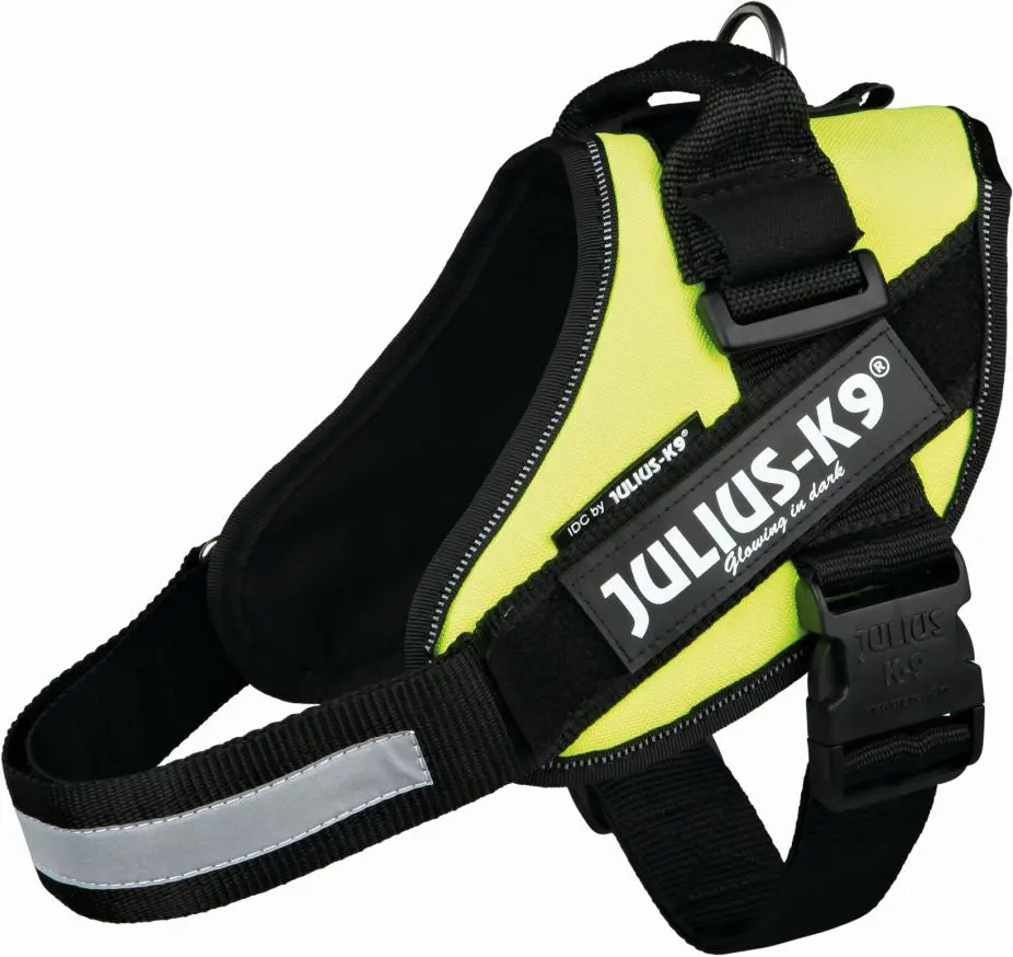Julius K9 Power-Sele M 58-76cm Gul
