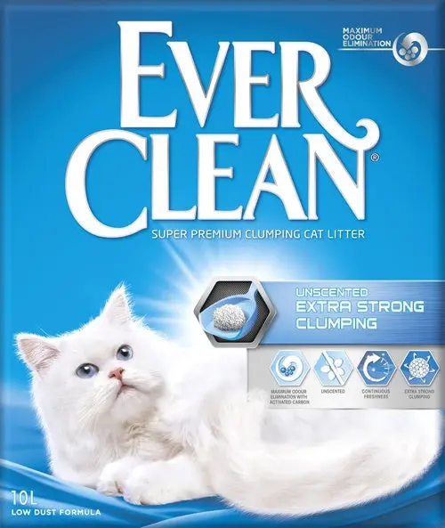Kattegrus Extra Strength Unscented klumpende10 l