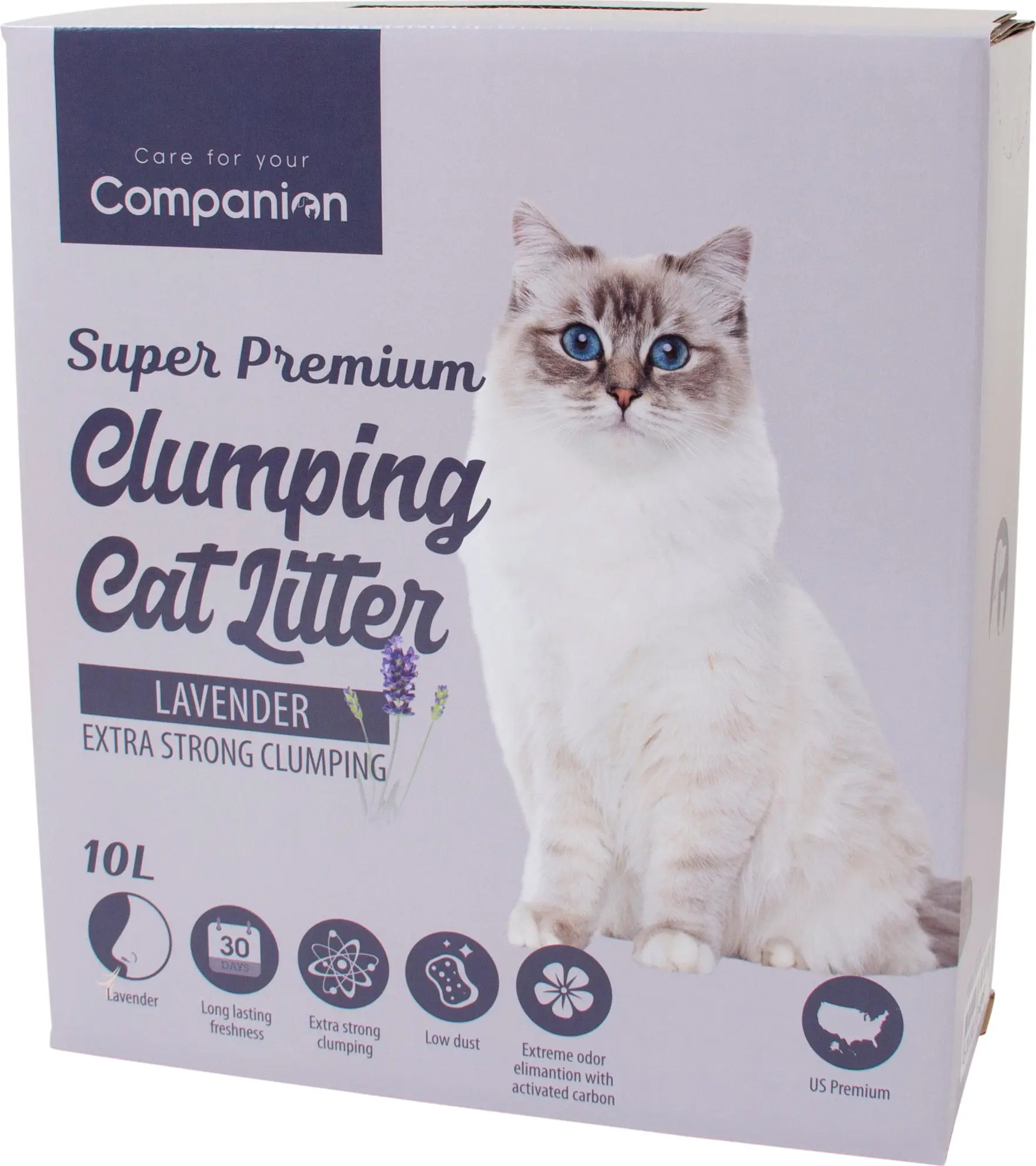 Kattegrus Lavender 10 l