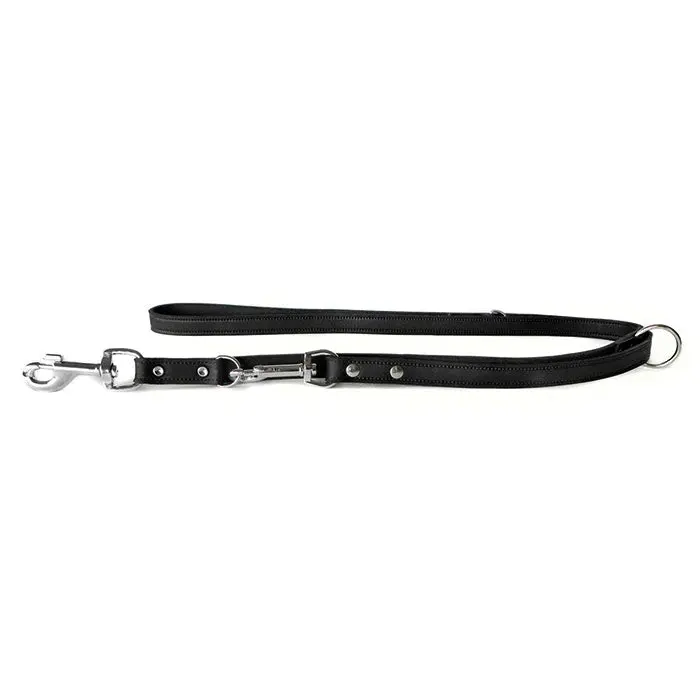 Læder line Weinheim 18mm/2m sort