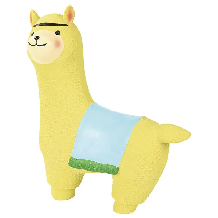 Latexlegetøj Alpaca 18x14 cm ass. farver - Image 3