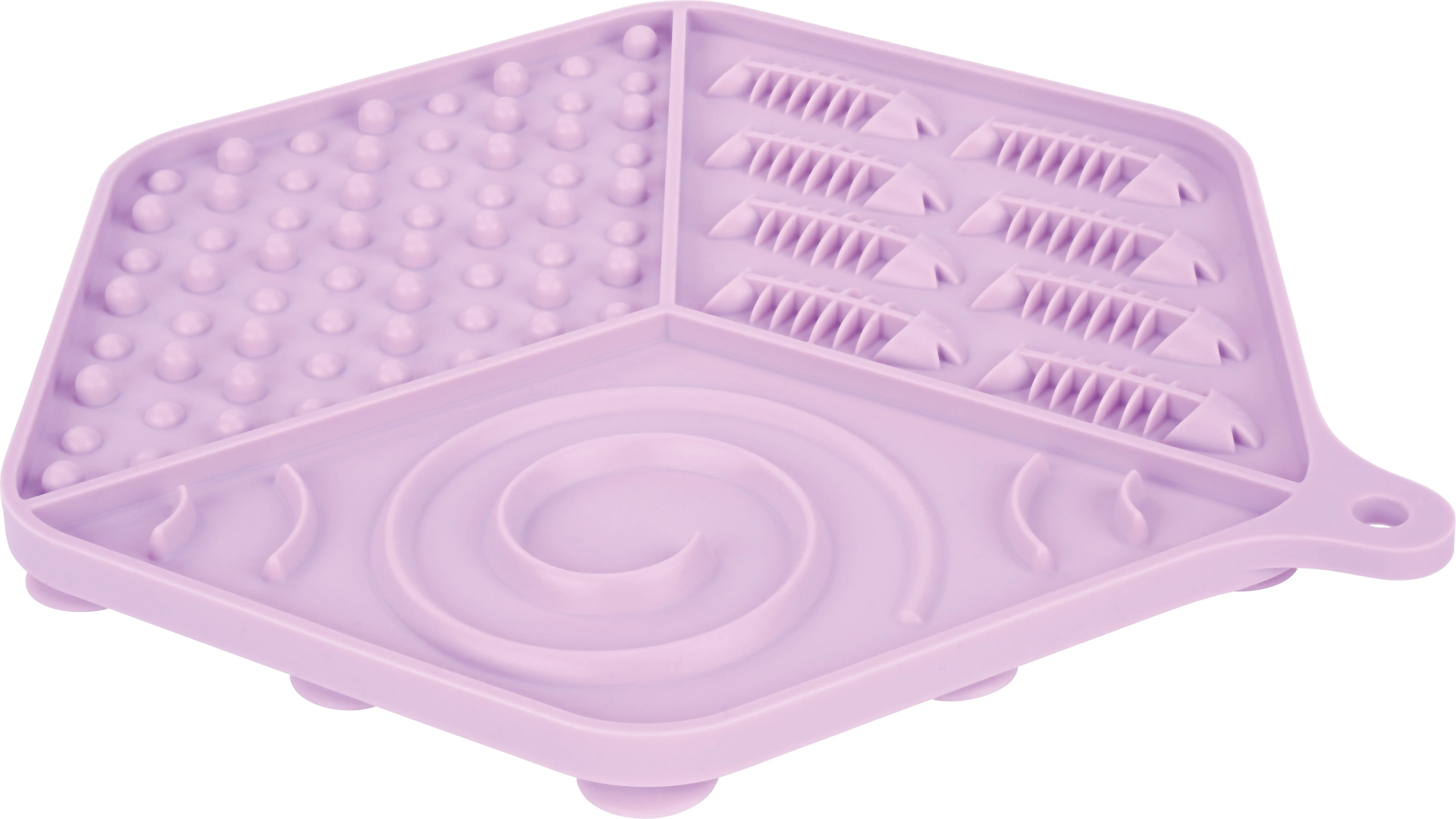 Lick Mat 15,2x18,5 cm lilla