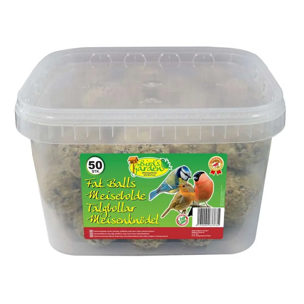 Mejsebolde uden net i spand 50 x 90g