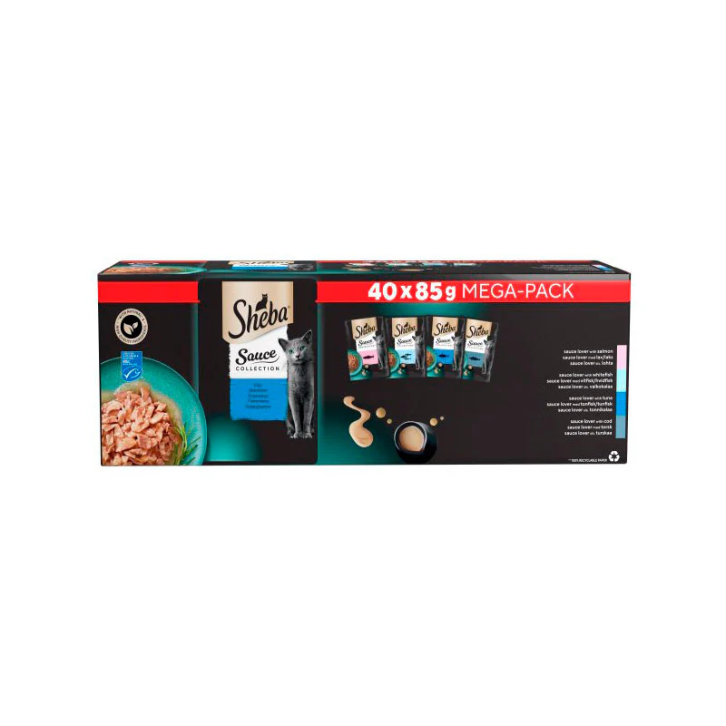 Menuboks Sauce Collection laks 40x85 g