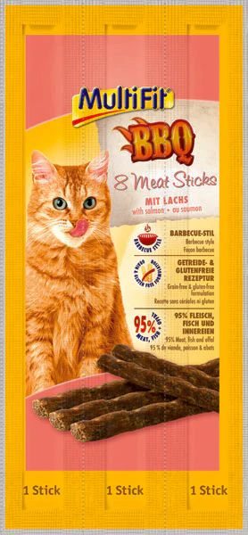 BBQ Meat Stickslaks 8x5 g