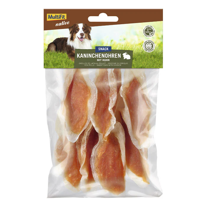 Kaninørefyldt med /kylling 80 g